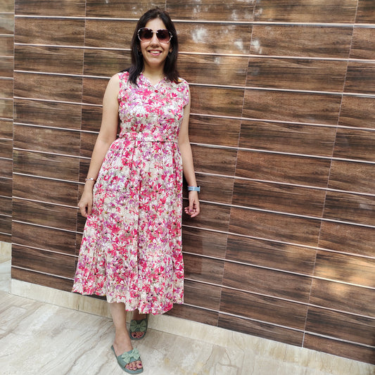 Blooming Petals Floral Dress