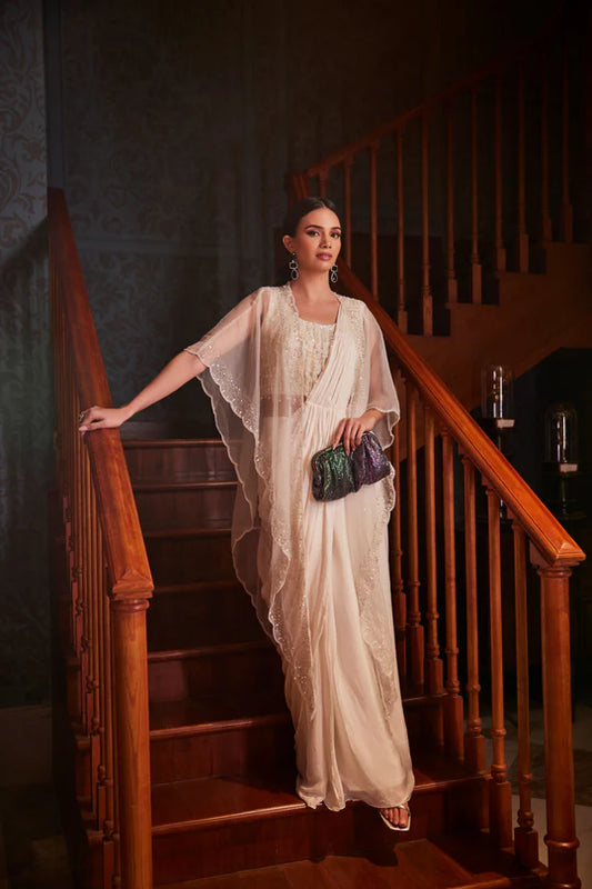 Chaand Sifarish-Pre Draped Saree